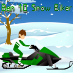 Ben 10 Snow Biker