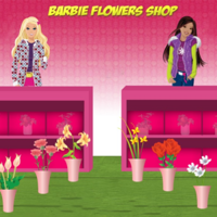 Barbie Flowers Shop