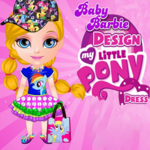 Baby Barbie Design My Little Pony Dress