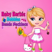 Baby Barbie Hobbies Beads Necklace