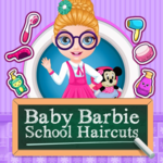 Baby Barbie School Haircuts