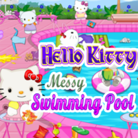 Hello Kitty: Messy Swimming Pool
