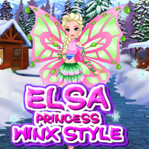 Elsa Princess: Winx Style