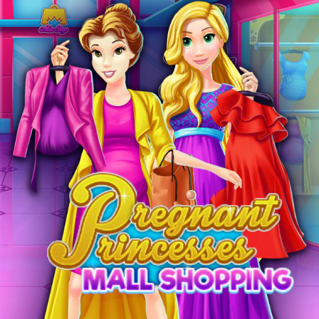 Pregnant Princesses: Mall Shopping