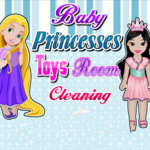 Baby Princesses: Toys Room Cleaning