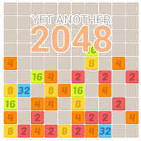 Yet Another 2048,Das Spiel erstellt einen Block mit einem zufälligen Wert in 2, 4, 8, 16, 32. Sie müssen eine Zelle auf dem Brett auswählen, um diesen Block zu platzieren, damit eine Kette mit mindestens 3 Blöcken den gleichen Wert erhält.