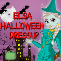 Elsa: Halloween Dressup