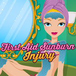 First Aid Sunburn Injury