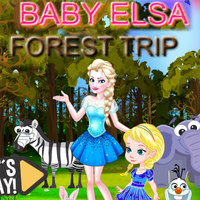 Baby Elsa Forest Trip