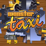 Monster Taxi Jigsaw Puzzle