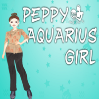 Peppy Aquarius Girl