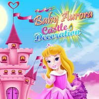 Baby Aurora Castle Decoration