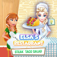 Elsa's Restaurant Steak Taco Salad