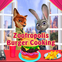 Zootropolis Burger Cooking