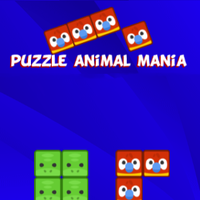 Puzzle Animal Mania,Puzzle Animal Mania to gra logiczna podobna do Teris. Jednak bardziej interesujące jest to, że ruchome klocki mają uroczą twarz zwierząt. Twoim zadaniem w tej grze jest umieszczenie ruchomych bloków na podanych szarych polach. Kształty szarej siatki są różne na każdym poziomie. Pokaż puzzle, które idealnie zakrywają szarą kratkę ruchomymi klockami.