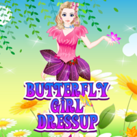 Butterfly Girl DressUp