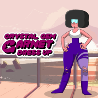 Crystal Gem Garnet Dress Up Game