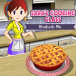 Sara's Cooking Class Rhubarb Pie