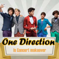 One Direction In Concert Makeover