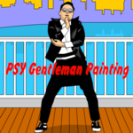 PSY Gentleman Painting