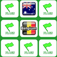 Flags,Flags is one of the memory games that you can play on UGameZone.com for free. This is an educational memory game. Its goal is to teach the flag of different countries and their names to kids and can be very helpful for them. When you choose a card, either a country's flag or its flag and name is shown. You have to match each flag with its name and complete the level by matching all the cards. This game has 3 different levels (Easy, Normal and Hard) and because of its nature, it is an amazing educational game for children.