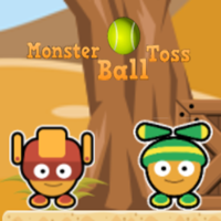 Monster Ball Toss,You can play Monster Ball Toss in your browser for free. Touch monsters to jump and hit the ball to earn points. Use Mouse to jump.