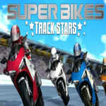 Super Bikes Track Stars