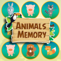 Free Online Games,Animals Memory is an online game that you can play for free. Choose two cards, turn them over and see if they are matching. Remember their position on the pitch, and try to remove all cards as soon as possible. Time is limited, so hurry up and focus. 