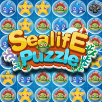 Sealife Puzzle,シーライフパズルは、無料でUGameZone.comでプレイできるブラストゲームの1つです。ゲームでは、3つ以上の同じ生き物を接続し、爆弾が海洋生物を破壊する前に取り除く必要があります。あなたは退屈しているときにこのゲームをプレイすることができます。楽しんで！