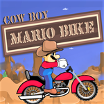 Cow Boy Mario Bike