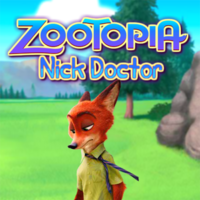 Free Online Games,Zootopia Nick Doctor is one of the Surgery Games that you can play on UGameZone.com for free. Zootopia's Nick is accidentally injured when he is catching the criminal. Can you give him treatment? Please help him clean the wound and apply the magical cream to the affected areas, then strap up the wound. Wait a moment, before cleaning the cream. I think he`ll recover soon. Thanks!