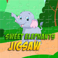 Sweet Elephants Jigsaw,Sweet Elephants Jigsaw is one of the jigsaw games that you can play on UGameZone.com for free. There are four modes and three pictures the player can choose. If the jigsaw you chose is difficult, you can get a virtual photo to the image. Please use your brain to join us to play the jigsaw! Good luck! 
