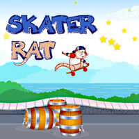 Juegos gratis en linea,Skater Rat es uno de los juegos de skate que puedes jugar gratis en UGameZone.com. Acelere o salte sobre los obstáculos en el camino, como los automóviles y los bidones de petróleo. Recoge estrellas para obtener los puntajes lo más posible. Cuidado con el límite de tiempo. Recoge relojes para aumentar el tiempo.