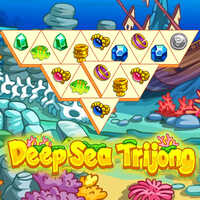 Deep Sea Trijong,Erkunde ein Unterwasserreich und verbinde alle magischen Objekte, die du in diesem bezaubernden Puzzlespiel findest. Verbinde verlorene Schätze, Muscheln und mehr.