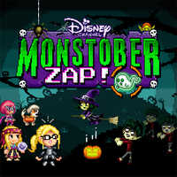 Monstober Zap,Monstober Zap is one of the Tap Games that you can play on UGameZone.com for free. Protect Disney heroes from dark forces in Monstober Zap! You can shoot powerful rays of light to strike down spooky villains at Evermoor Manor Gardens. The pulse beam power-up helps you zap even faster. Stan, Jessie, Riley, and Logan need your help!