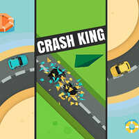 Crash King,Crash King is one of the Tap Games that you can play on UGameZone.com for free. Avoid the collisions and reach the highest score in the game Crash King! Click when the cars are coming through each other and gain a point for every lap you made. You just have to use your mouse to swap when they are on the same line. Have fun!