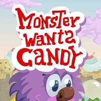 Monster Wants Candy,Monster Wants Candy is one of the Tap Games that you can play on UGameZone.com for free. This monster's girlfriend was kidnapped and the only way he can rescue her is by collecting lots of candy. Could you help him avoid the bombs and snag lots of sweets in this point and click game?