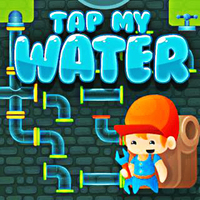 Лучшие новые игры,Tap My Water is one of the Logic Games that you can play on UGameZone.com for free. Help the little plumber connect the pipes and try to score as many points as possible in this challenging puzzle game! Create a path from the tap to the end piece and watch the water flow. Green pipes can be rotated, yellow ones swapped and red pipes can't be moved at all. Be quick as your time is limited and try to clear as many levels as you can! Enjoy and have fun!