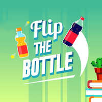 Flip The Bottle New,Flip The Bottle New is one of the Bottle Flip Games that you can play on UGameZone.com for free. How many times can you flip the bottle? Earn coins for each flip, and use them to unlock cool looking bottles! Play with a soft drink, grapefruit soda, water, milk, ketchup, and juice bottles!