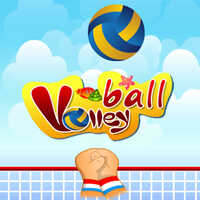 Free Online Games,Volley Ball is one of the Volleyball Games that you can play on UGameZone.com for free. 
Volley Ball is a casual game in which there is a ball that You must try to hit the ball with your hands and earn points by touching the stars, in the start screen. You will be a loser whenever you do not hit the ball correctly and the ball hits the ground.
