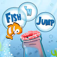 Fish'n Jump,Fish'n Jump es uno de los juegos de captura que puedes jugar gratis en UGameZone.com. Atrapa a los peces que caen en la anémona rebotando en la estrella de mar y alcanza el objetivo de cada nivel. Se vuelve más difícil cuando el número aumenta. Diviértete con los peces!