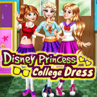 Free Online Games,Disney Princess College Dress is one of the Dress Up Games that you can play on UGameZone.com for free. 
Come and join the Disney Princess College Dress up game! Disney college new semester begins, the princesses have come to school now. Dress up Elsa, Anna, Rapunzel and make sure your favorite Disney Princesses become the most fashionable girls in the college. Have fun!