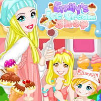 Darmowe gry online,Emily's Ice Cream Shop to jedna z gier z lodami, w które możesz grać na UGameZone.com za darmo. Ciężarówka do lodów Emily jest tak popularna! Uszczęśliw swoich klientów, serwując im pyszne lody tak szybko, jak to możliwe w tej super-słodkiej grze na czas.