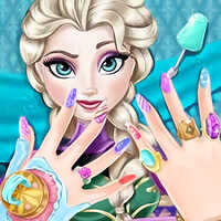 Free Online Games,Ice Queen Nails Spa is one of the nail salon games that you can play on UGameZone.com for free. The Ice Queen's nails are looking pretty gnarly. She desperately needs your help with a makeover in this nail salon game! Add some royal bling for the final touch.