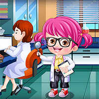 Baby Hazel Scientist Dress Up,You can play Baby Hazel Scientist Dress Up on UGameZone.com for free. 
Make way for a cute little scientist, Baby Hazel! She is excited to do research and conduct new experiments that will do wonders. But for her new job, she wants to look beautiful and stylish. Pick some trendy outfits and accessories for Baby Hazel to give her a stylish scientist makeover. Dozens of skirts, shirts, frocks, coats, shoes, socks and hairstyles to dress her up.
