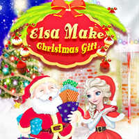 Elsa Make Christmas Gift,