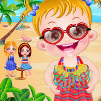 Baby Hazel At Beach,Baby Hazel At Beach is one of the Baby Hazel Games that you can play on UGameZone.com for free. It is a bright summer day. Baby Hazel wants to chill in the beach. She is dreaming of lying under the sun, playing beach games and making sand castles. First help Baby Hazel pack her bags. Collect beach toys, games, dresses, accessories and place them in bags. Then, take Baby Hazel to the beach and play different games, make sand castles, search for seashells and enjoy many other activities with her.So, get ready and have fun! 				