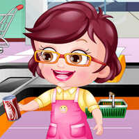 Baby Hazel Cashier Dress Up,You can play Baby Hazel Cashier Dress Up on UGameZone.com for free. 
Baby Hazel wants to look stylish at her job. Little princess is employed as a cashier in a reputed department store! Can you help Hazel look gorgeous at her work? Choose from dozens of trendy skirts, pants, knee pants, shirts, tops, socks, shoes, and hairstyles. Enjoy and have fun!