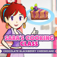 Sara's Cooking Class: Dark Chocolate Blackberry Cheesecake