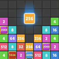 Drop The Number,If you like to play 2018 or Tetris, you can not miss this game. Drop The Number is a SUPER addictive number merge puzzle. You can combine squares of the same color by clicking the squares. Every time you do that, you get a multiple of 2. That sounds interesting, is not it? Show us how good you are among other puzzlers!